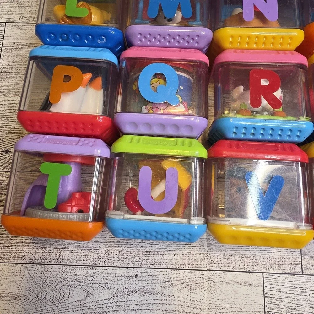 Fisher Price Peek a Boo Blocks Alphabet 2